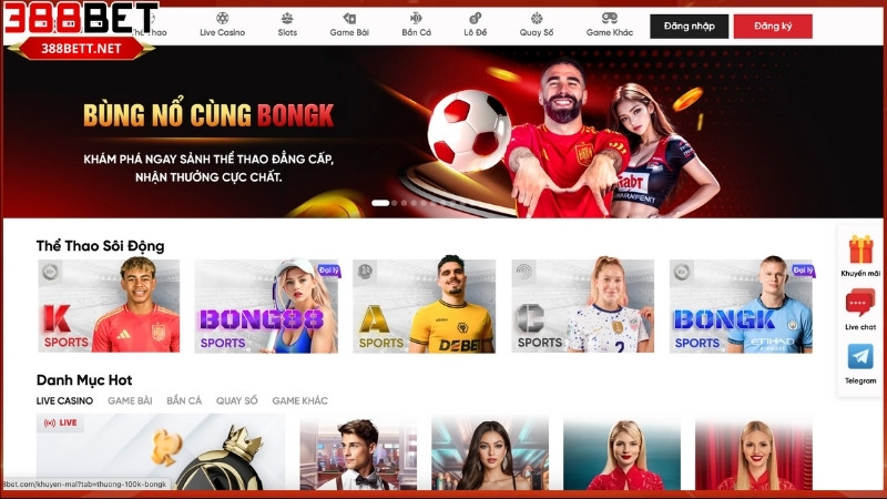Giới thiệu sơ lược về nhà cái 388bet
