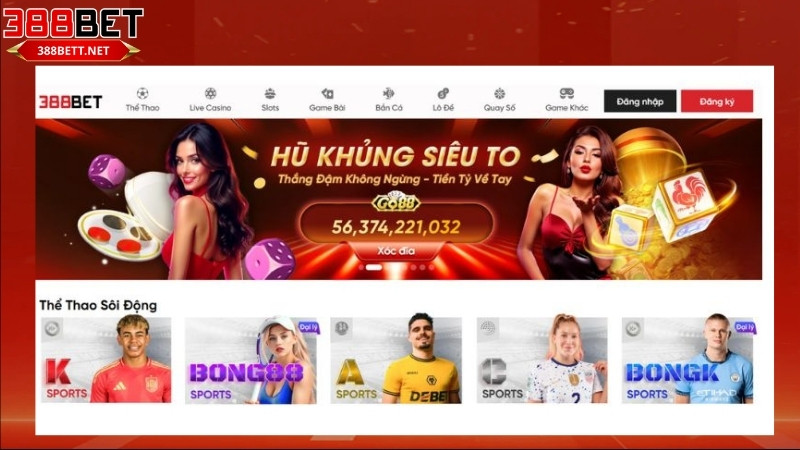 Tổng hợp các lĩnh vực hoạt động của 388bet